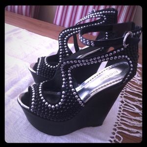Bebe platform heels